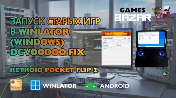 Как запустить старые игры в Winlator Windows (dgvoodoo) на примере Will Rock #winlator #gaming