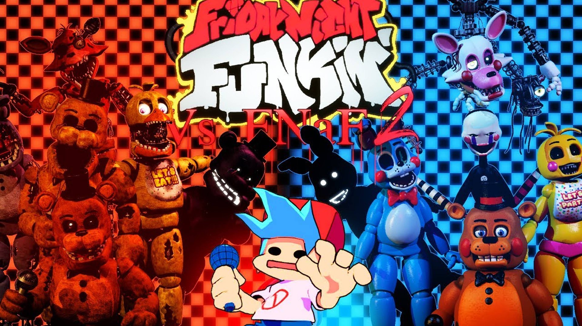 FNF VS FNAF 2 (#1) смотреть онлайн