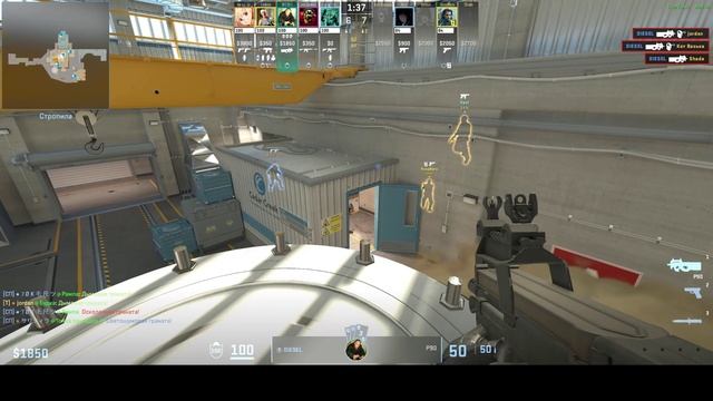 CS2 - DIESEL СНОСИТ ВСЕХ на P90! ЭЙС на NUKE! (5K ACE) смотреть онлайн