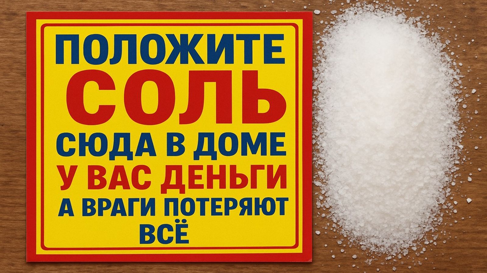 Где должна стоять соль, чтобы в доме поселились удача, покой и достаток. Приметы и ритуалы смотреть онлайн