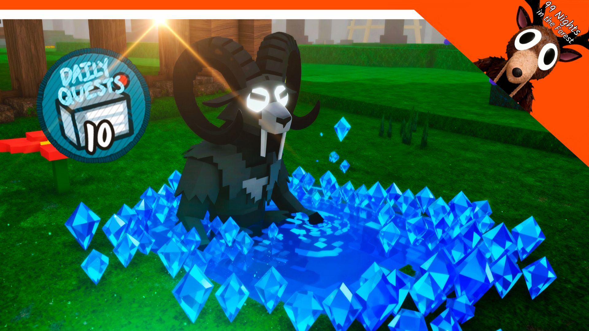 💎 ВЫПОЛНИЛ 10 КВЕСТОВ! ПОЛУЧИЛ МОРЕ АЛМАЗОВ?? (НЕТ) В 99 НОЧЕЙ В ЛЕСУ! 💎 99 NIGHTS IN THE FOREST смотреть онлайн