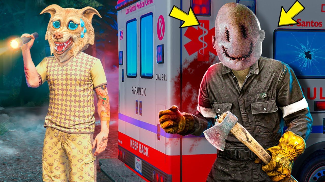 ЕСЛИ УВИДИШЬ СТРАШНОГО МАНЬЯКА В ГТА 5 , ТО СРОЧНО БЕГИ ! СТАЛИ ДЕТЕКТИВАМИ НА 24 ЧАСА ЧЕЛЛЕНДЖ смотреть онлайн