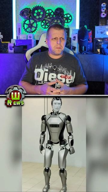 Первый российский человекоподобный робота Aidol смотреть онлайн