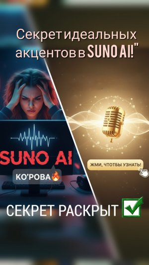 ✅ Как писать промты в Suno AI, чтобы не коверкало слова!