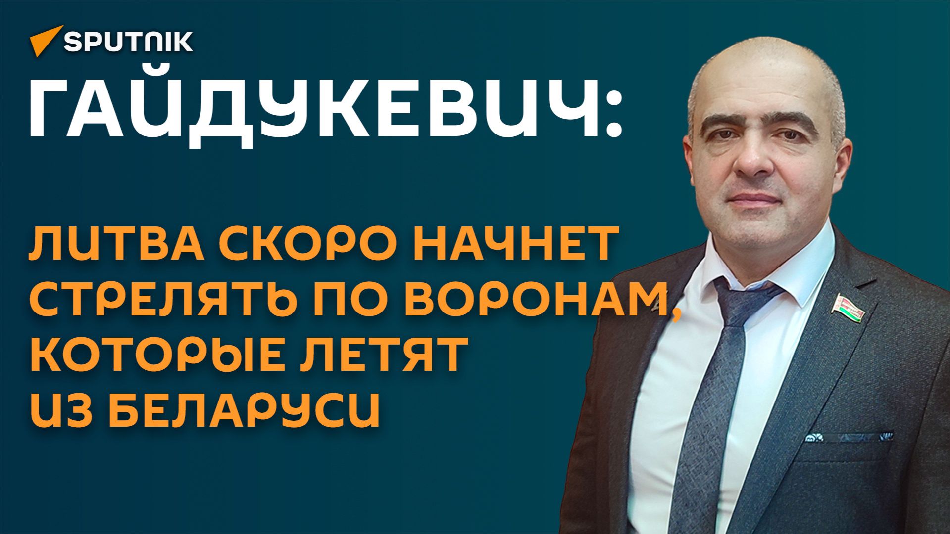 Гайдукевич: Литва скоро начнет стрелять по воронам, которые летят из Беларуси смотреть онлайн