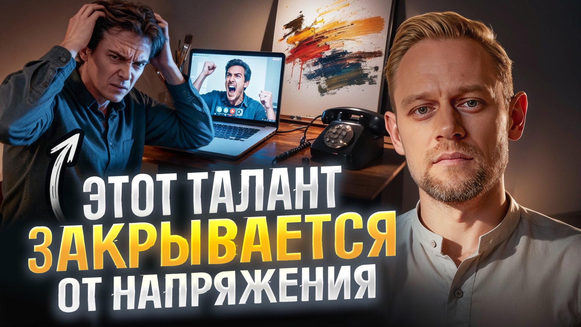 Если у тебя есть этот талант, напрягаться опасно. Можешь потерять всё