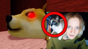 УЧУ КОШКУ ИГРАТЬ В РОБЛОКС