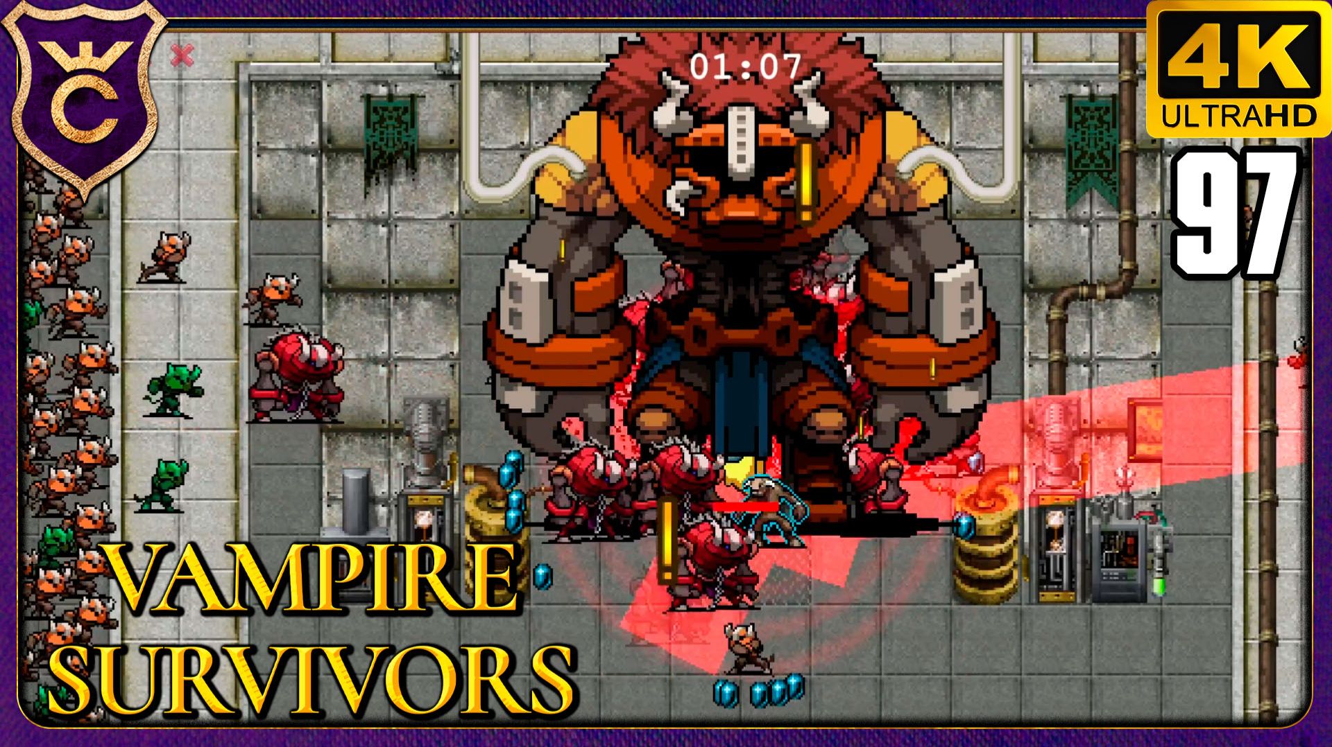 СЕКРЕТНЫЙ СЕМНАДЦАТЫЙ КОЛОСС И ДРУГИЕ СЕКРЕТНЫЕ ПЕРСОНАЖИ! 97 Vampire Survivors Новое Начало смотреть онлайн