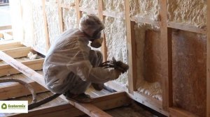 Утепление пенополиуретаном Дома на воде