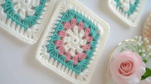 Самый простой мотив крючком - Вязание крючком для начинающих