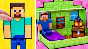 🧱 Стив в беде! Сэм и Сью строят пиксельный дом, чтобы спасти его! 🚪