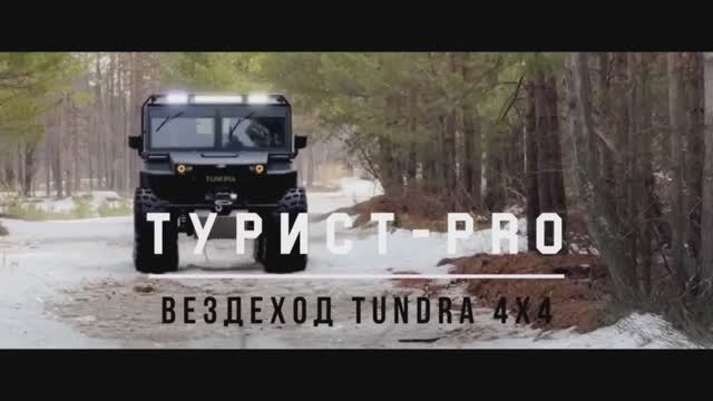 Обзор и испытание вездехода ТУНДРА 4х4 ТУРИСТ ПРО смотреть онлайн