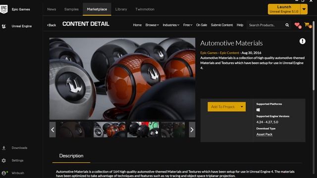 07. Marketplace & Assets смотреть онлайн