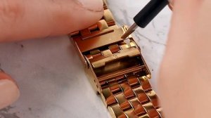 Как регулировать длину браслета часов BURKER? Настройка застежки-клипсы