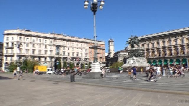 Милан заключительная утренняя прогулка