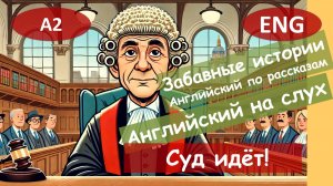 Суд идет!. Английский на слух по смешным рассказам для начинающих(А2).