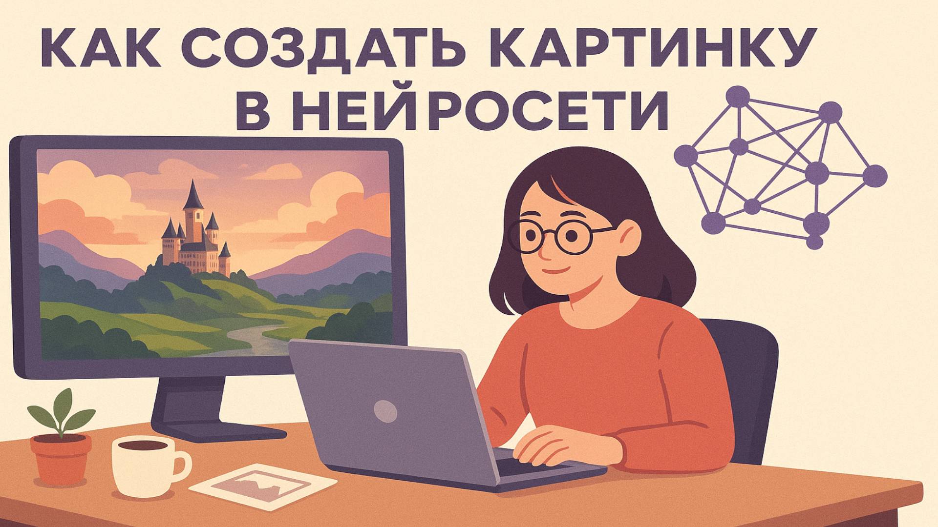 Как создать картинку в нейросети смотреть онлайн