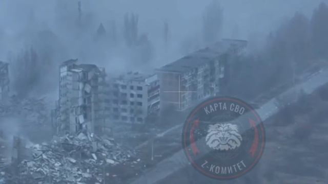 Удар ФАБа 3000, после которого 25 украинских боевиков сдались в плен. смотреть онлайн