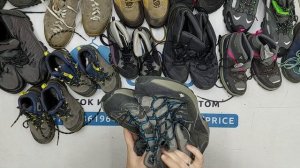 40212 Обувь трекинг, 4пак, scarpe trecing, секонд (extra/1 кат) оптом