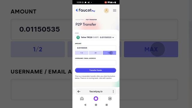 Faucetpay.akk. Wmmarkets. 0.02$.