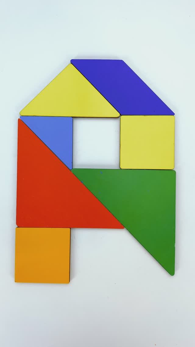 Развивающая Игрушка Танграм ✏️ Учим Алфавит! смотреть онлайн