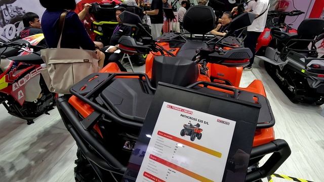 Квадроциклы и мотоциклы AODES. Выставка CFAIR. смотреть онлайн