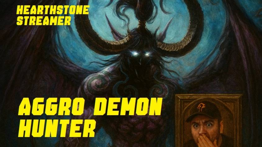 Aggro Demon Hunter #1 #Hearthstone Across the Timeways смотреть онлайн