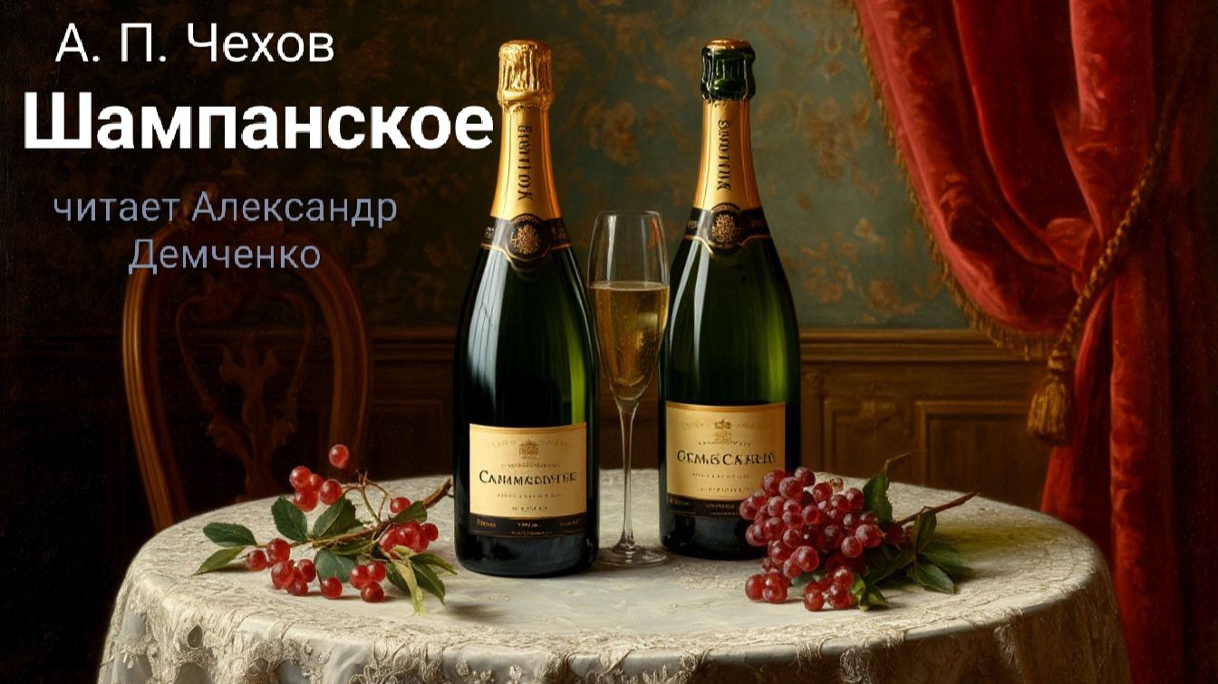 "Шампанское" - Чехов А. П. Аудиокнига | Чтилум. Александр Демченко смотреть онлайн