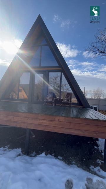 Построили А-ФРЕЙМЫ для БАЗЫ ОТДЫХА смотреть онлайн