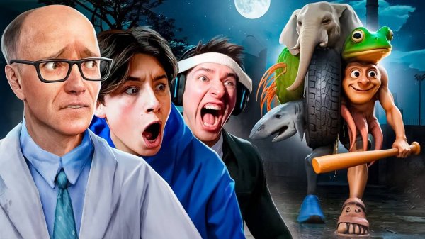 ГИБРИДЫ ИТАЛЬЯНСКИЕ МЕМЫ ОХОТЯТСЯ НА НАС в VR! 😱 ДАЧНИК, АНАТОХИЧ и ДРЫНДА в Garry's Mod