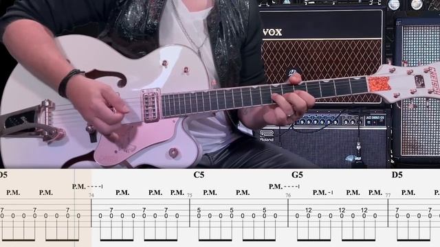 The Cult - She Sells Sanctuary Cover (Табулатура) Guitar Tutorial TABS смотреть онлайн