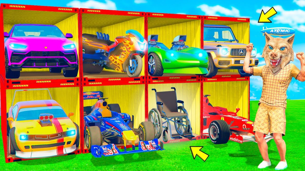 ОТКРЫЛ 100 КОНТЕЙНЕРОВ И ВЫБИЛ САМУЮ БЫСТРУЮ ЛАМБУ В МИРЕ ! - БИТВА ЗА КОНТЕЙНЕРЫ В ГТА 5 ОНЛАЙН смотреть онлайн