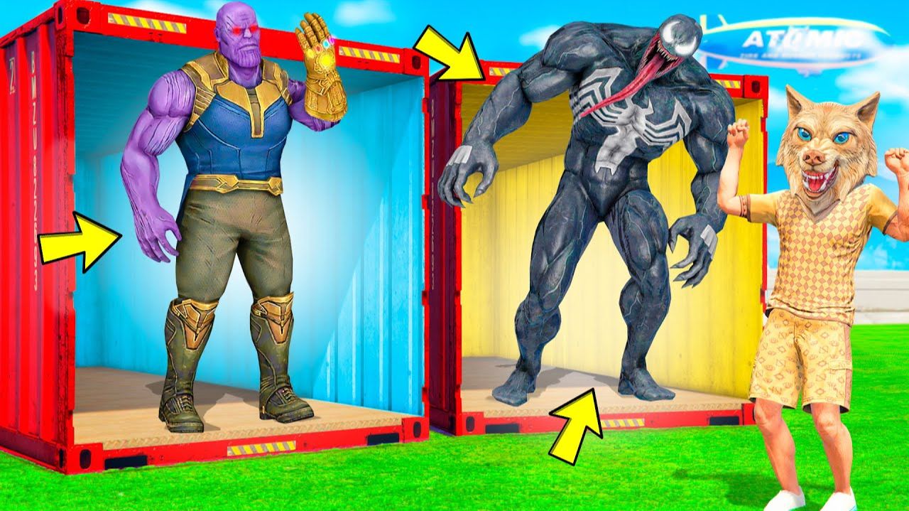 ОТКРЫЛ КОНТЕЙНЕР И ВЫБИЛ СУПЕРЗЛОДЕЯ ТАНОСА И ВЕНОМА ! - БИТВА ЗА КОНТЕЙНЕРЫ В ГТА 5 ОНЛАЙН смотреть онлайн