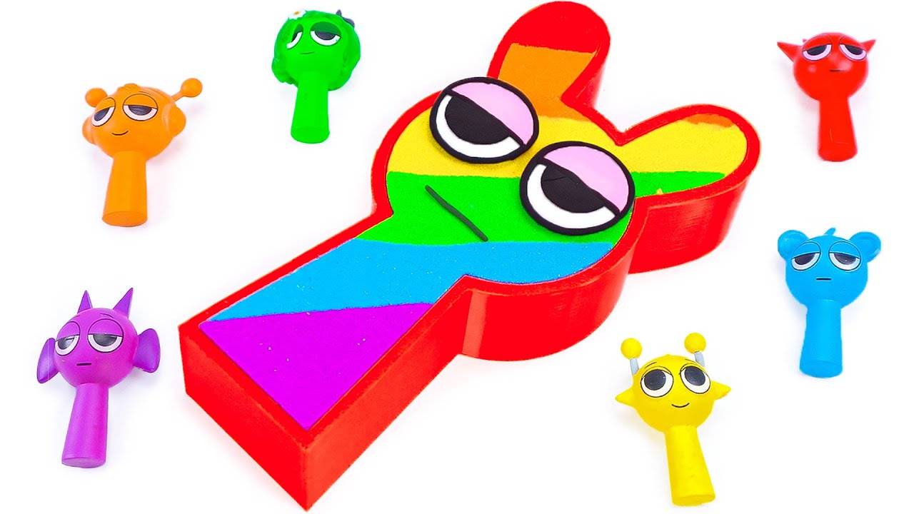 ЛЕПИМ СПРУНКИ ИЗ КИНЕТИЧЕСКОГО ПЕСКА ВИДЕОЛЕПКА ВИДЕО МУЛЬТИКИ ДЛЯ ДЕТЕЙ КАНАЛ ИГРАЛКИ-ЗАЛИПАЛКИ смотреть онлайн