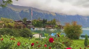 Загородная местность Швейцарии - Расслабляющая прогулка по красивым швейцарским деревням в окружении