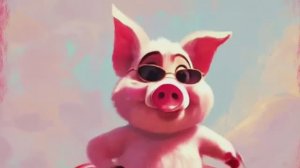 Детская Песенка про Поросенка. Смотреть Мультики. Мульт-песенка для малышей.