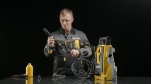 Как собрать мойку W105-Р HUTER