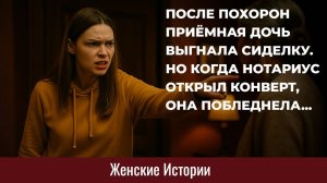 Истории из жизни | После похорон приёмная дочь выгнала сиделку | Жизненные истории | Аудио рассказы