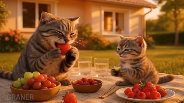 Милые котята, мультики для детей