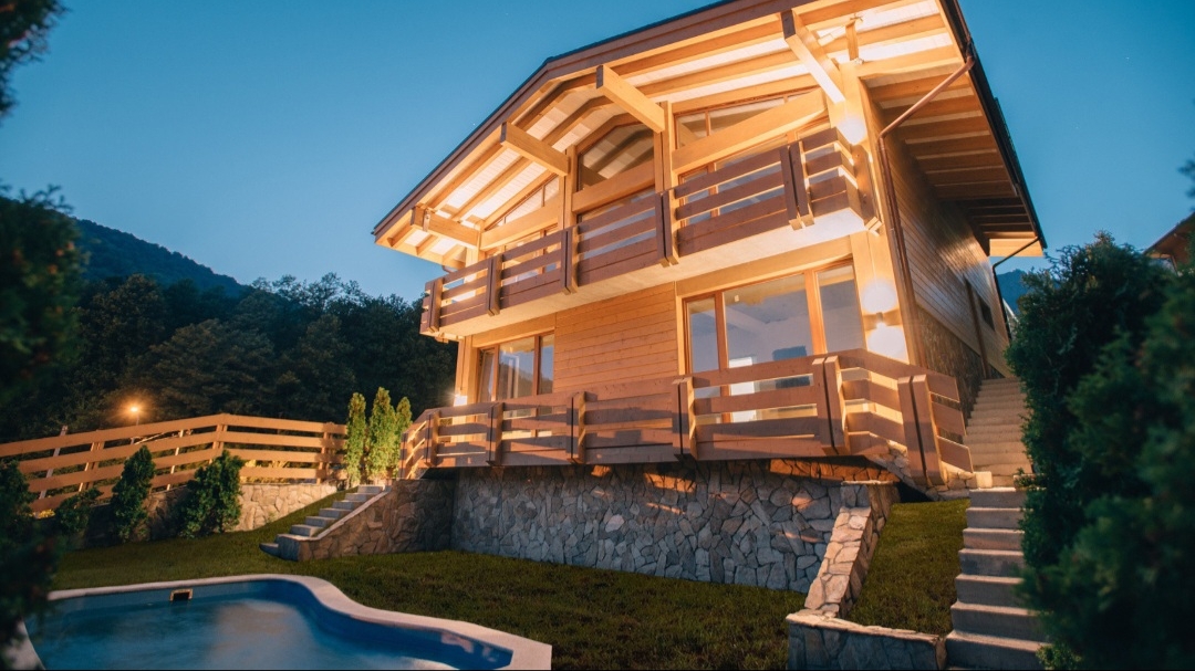 Шикарный дом с ремонтом в стиле шале смотреть онлайн