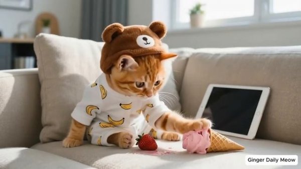 семья котов ИИ