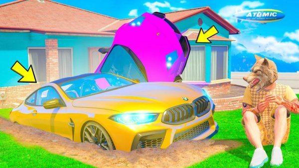 Я НАШЁЛ ЗОЛОТУЮ БМВ И БЫСТРУЮ ЛАМБУ БОГАЧА ! - ПРЯЧЬ И ИЩИ В ГТА 5 ОНЛАЙН