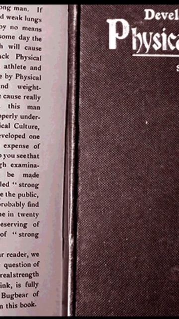 Книга А́ртура Саксона «Развитие физической силы» 1905 год #атлетыпрошлого #силачи #сила смотреть онлайн