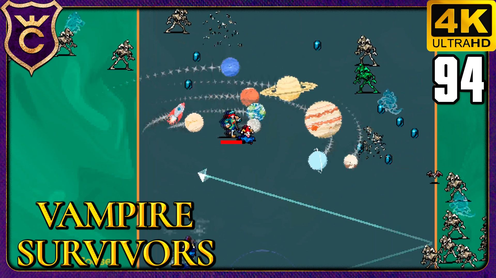 КЛОУН ПЛАНЕТАРНОГО МАСШТАБА! 94 Vampire Survivors Новое Начало смотреть онлайн