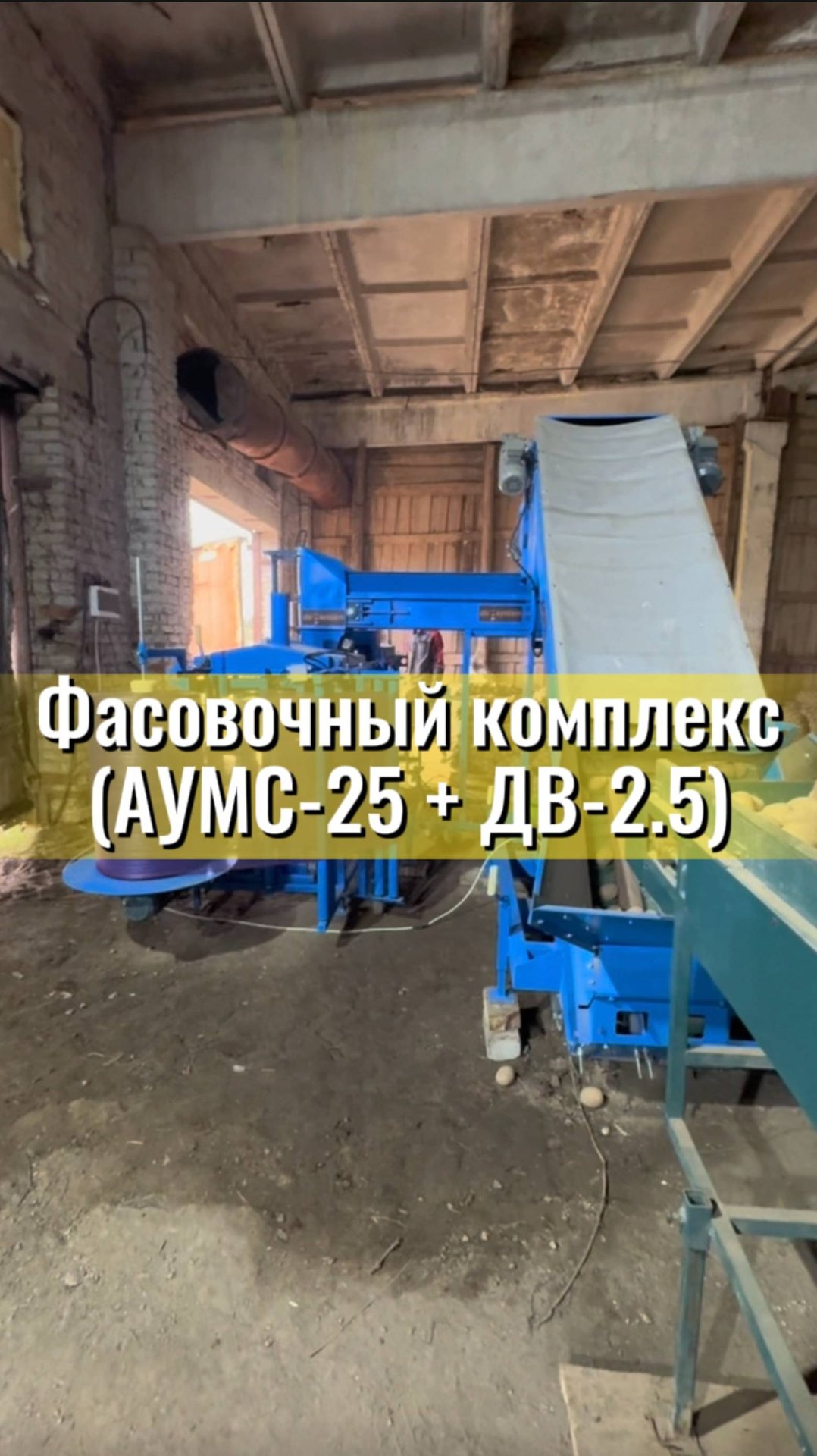 Фасовочный комплекс (АУМС+ДВ-2.5) смотреть онлайн