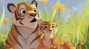 Песня про Тигра. Детские Песенки. Смотреть Мультики. Мульт-песенка для малышей.