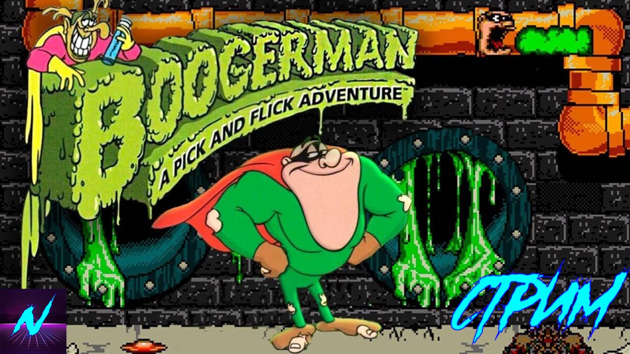 Стрим по игре детства Boogerman: A Pick And Flick Adventure