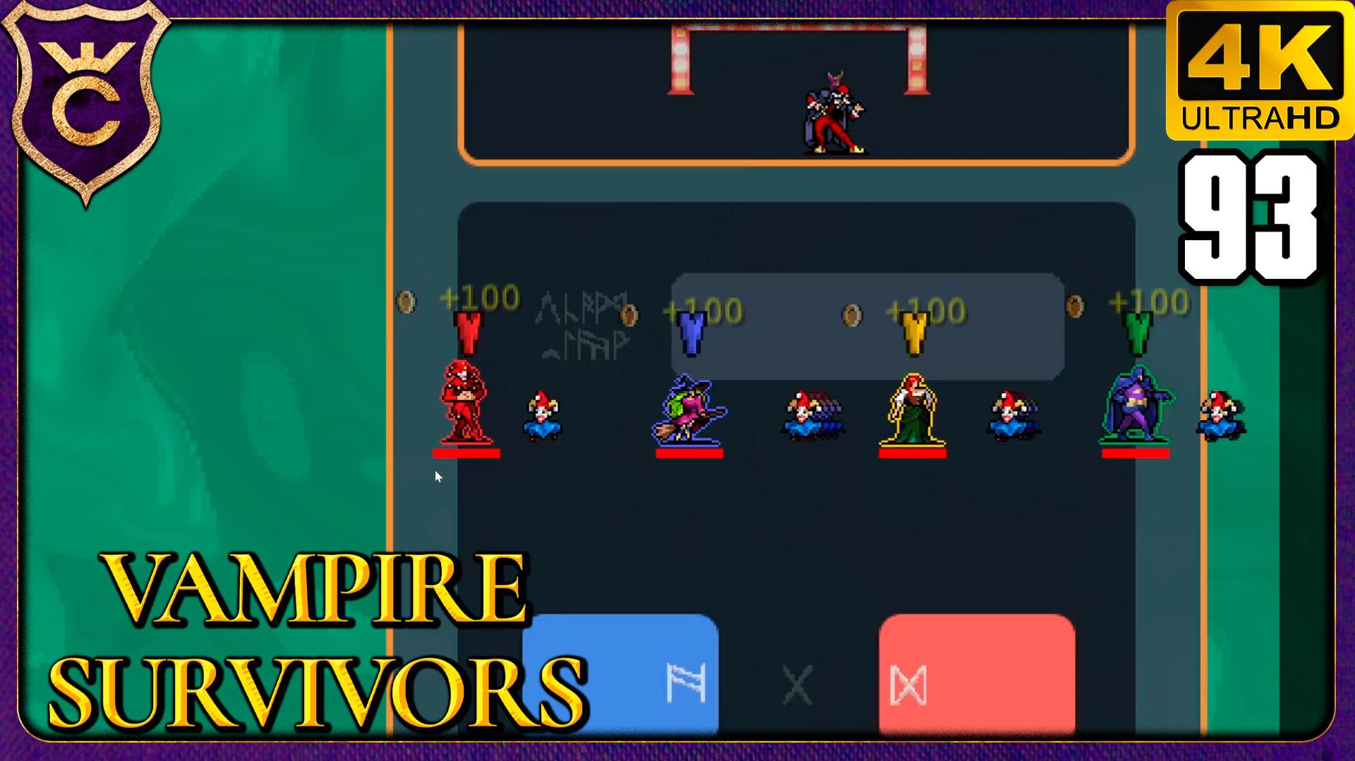 КООП В 4 ЛИЦА! 93 Vampire Survivors Новое Начало смотреть онлайн