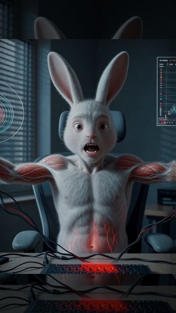 мягкий заяц полметра в обхват