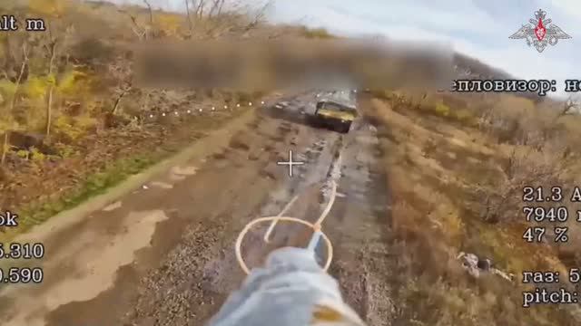 Боевая работа операторов БПЛА